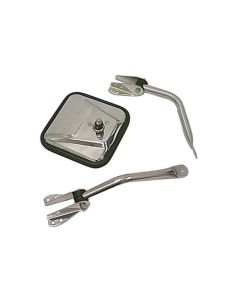Rugged Ridge 55-86 Jeep CJ Chrome Mirror Head - 11011.01