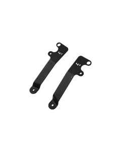 LP Aventure 18-19 Subaru Crosstrek Hood Light Brackets - Powder Coated (Pair) - FLP-CTA-18-HBL-B+OPC