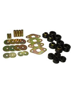 Energy Suspension 01-04 Toyota Tacoma Prerunner Body Bushing Mount Set - Black - 8.4112G