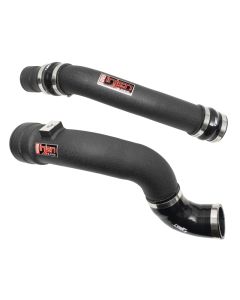 Injen 17-22 Ford F250/F/350/F-450/F-550 V8-6.7L Turbo Diesel Wrinkle Black Intercooler Piping Kit - SES9004ICPWB