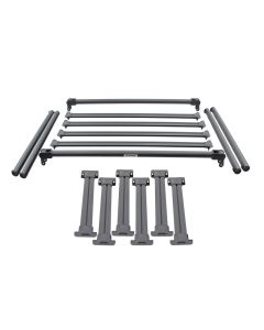 Go Rhino XRS Overland Xtreme Rack for Full Size Trucks (Box 1 - Req. 5952000T-02)  - Tex. Blk - 5952000T-01