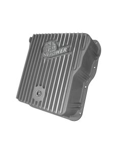 afe Transmission Pan Cover (Raw); GM Diesel Trucks 01-14 V8-6.6L (td) - 46-70070