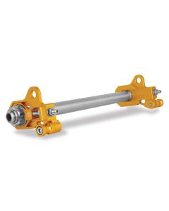 Performance Machine Axle Adjuster Kit - Gold Ano - 0117-0028M-G