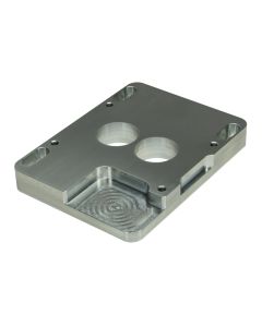 Moroso 4412 2BBL to 4150/4160 Carburetor Adapter - 1in - Billet Aluminum - 64964