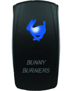 DragonFire Racing Lighted Switch Bunny Burner On/Off Blue - 521389