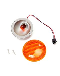 Omix Park Lamp Asy Amber 76-86 Jeep CJ Models - 12405.07