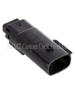 NAMZ 07-23 FLHRC Models Right Side Handlebar Ctrl Molex MX-150 3-Position Male - Blk (HD 72511-07BK) - NM-33481-0301