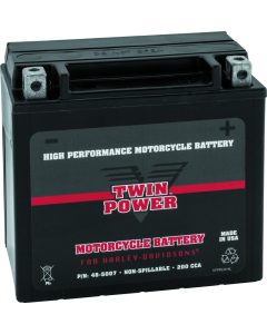 Twin Power YTX-14L High Performance Battery Replaces H-D 65958-04 Made in USA 200 CCA - 485007