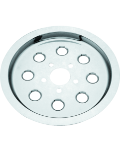 Bikers Choice 84-99 Big Twin Chrome Pulley Cover 65 Tooth - 493425