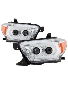 Spyder Signature Toyota Tacoma 16-18 (SR5 Model) Projector Headlights- Chrome (PRO-YD-TT16-LB-C) - 5085825