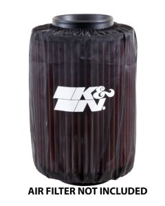 K&N Air Filter Wrap Drycharger - Round Straight - Black for Polaris Ranger - PL-8007DK