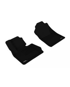 3D MAXpider 2011-2018 BMW X3/X4 F25/F26 Kagu 1st Row Floormat - Black - L1BM03211509