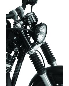 Bikers Choice 39MM Black Short Fork Boots Pr - 666765