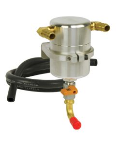 Moroso 10-15 Chevrolet Camaro SS Air/Oil Separator Catch Can - Billet Aluminum - 85487