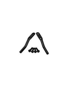 Kentrol 97-06 Jeep Wrangler TJ Door Strap Pins Pair - Powdercoat Black - 50569