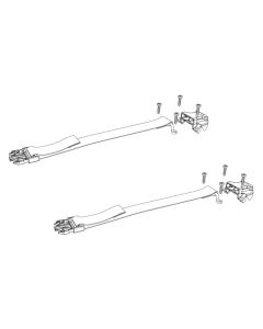 BAK Underside Buckle Ends & Strap Clips Qty 2 (w/ Hardware) - PARTS-356A0003