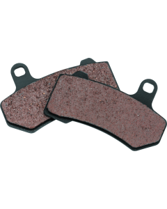 Twin Power 08-Up Touring 06-17 V-Rod Organic Power Brake Pads Replaces H-D 41852-08 41854-08 F and R - 592363