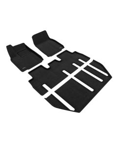 3D Maxpider 22-24 Tesla Model X 7-Seat Elegant Black R1 R2 R3 - L1TL04804709