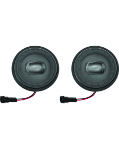 Kuryakyn Orbit 4-1/2in Passing Lamps Black - 2474