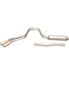 Gibson 20-24 Ford F250/F350 Super Duty Cat-Back Dual Sport Exhaust System - Stainless Steel - 69136