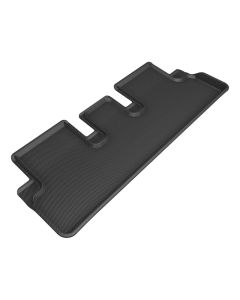 3D Maxpider 2024+ Tesla Model 3 Kagu 2nd Row Floormat - Black - L1TL06921509