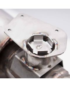 Stainless Works 2016+ Chevy Camaro SS 3in Redline Perf Connect Axle Back w/Valve & 4in Quad Tips - CA16RVMKSPCR