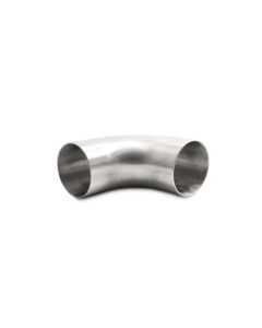 Vibrant 3.0in OD 4.33in Tangent Length T304 SS 90 Deg Mandrel Bend w/Extended Leg Length - 13352