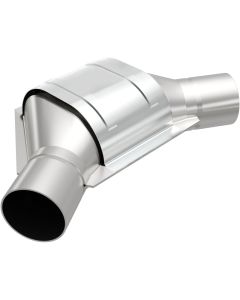 MagnaFlow Conv Univ 2.50inch Angled Inlet/Outlet - 99186HM
