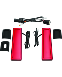 Kuryakyn Tracer Filler Panel Lights Red Lens - 2952