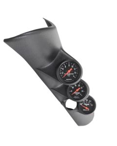 Autometer 98-02 Ram L6-5.9L Diesel A-Pillar Z-Gauge Kit Boost/EGT/Trans 35PSI / 1600 Deg / 250 Deg - 7092