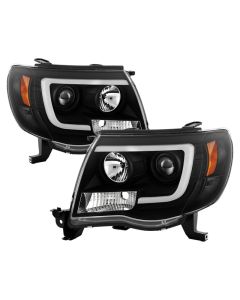 Spyder Toyota Tacoma 05-11 V2 High-Power LED Headlights - Black PRO-YD-TT05PL-BK - 5088185