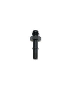 Vibrant -8AN to 5/16in Quick Connect Push On EFI Adapter Fitting - Black - 16883