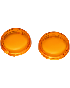 Kuryakyn Bullet Style Lens For Harley-Davidson Amber - 2877