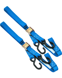 BikeMaster Tiedown 1-1/2 Integrated Softhook - Blue - 100518