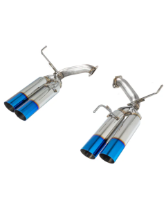 Remark 2022+ Subaru WRX BOSO Edition Axle Back Exhaust w/ Burnt Stainless Tip - RO-TTVB-SL
