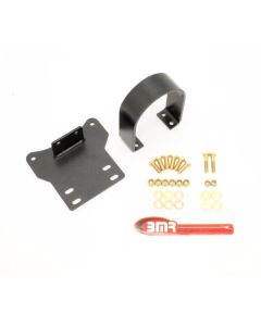 BMR 14-17 Chevy SS Auto Transmission Front Driveshaft Safety Loop - Black Hammertone - DSL018H