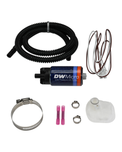 DeatschWerks DW Micro Series 210lph Low Pressure Lift Fuel Pump w/ Universal Install Kit - 9-110-1070