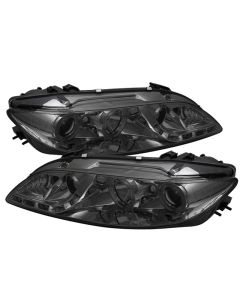 Spyder Mazda 6 03-05 With Fog Lights Projector Headlights LED Halo DRL Smke PRO-YD-M603-FOG-DRL-SM - 5042545