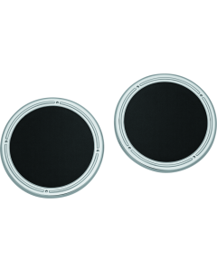 Kuryakyn Rear Speaker Accents For 14-Up Touring Models Chrome - 7376