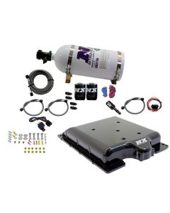 Nitrous Express Dodge Hellcat/Demon Supercharger Lid Nitrous Kit (100-400HP) w/10lb Bottle - 20972-10