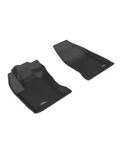 3D MAXpider 2015-2019 Fiat 500X Kagu 1st Row Floormat - Black - L1FA00511509