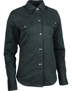 Speed and Strength Speed Society Armored Moto Shirt Black Womens - XS - 880429