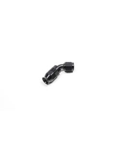Radium Engineering -6AN 45 Degree PTFE Hose End - Black - 14-0632