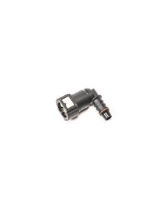 Radium Engineering 10mm SAE Female to 90deg 3/8in Barb - 14-0703