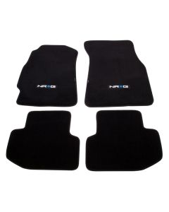 NRG Floor Mats - 94-01 Acura Integra (NRG Logo) - 4pc. - FMR-210NRG