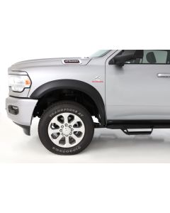 Bushwacker 2019 Dodge Ram 2500 Extend-A-Fender Style Flares 2pc Front - Black - 50067-02