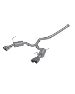 MBRP 3" Catback Exhaust System Dual Split Rear-Quad Tips Subaru Impreza WRX Pro Series 2011-2021- MB - S4800304