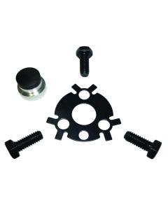 Moroso Chevrolet Small Block/90 Degree V6 (w/Late Style Flat Timing Cover) Cam Stop Button Kit - 60461