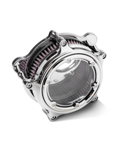 Performance Machine  Vision Air Cleaner W/Bezel - Chrome - 0206-2156-CH