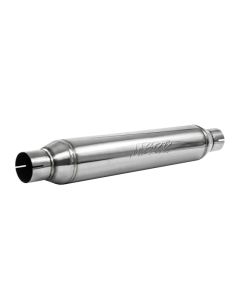 MBRP T304 Stainless Steel 2.5" PRO Series Resonator 22" Body 26" Overall - R1016